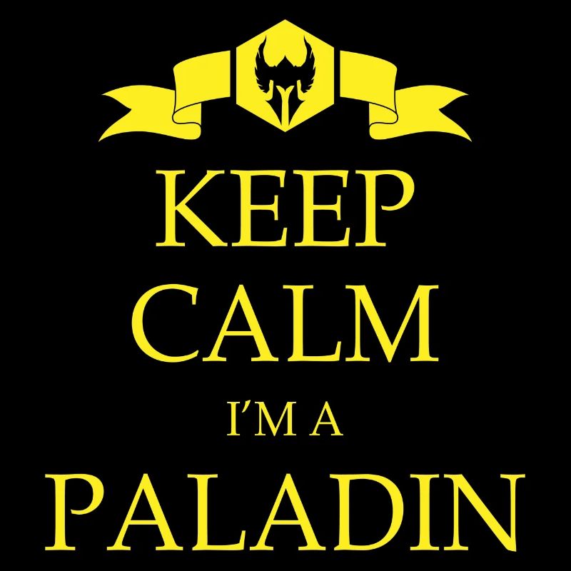 Paladin RPG Nerd Geek Cadeau