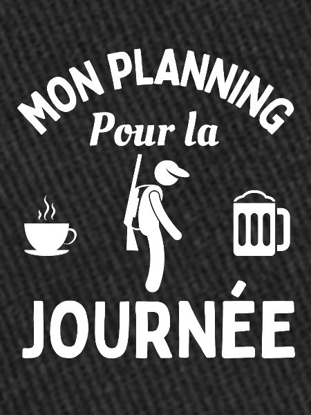 mon planning pour la journée
