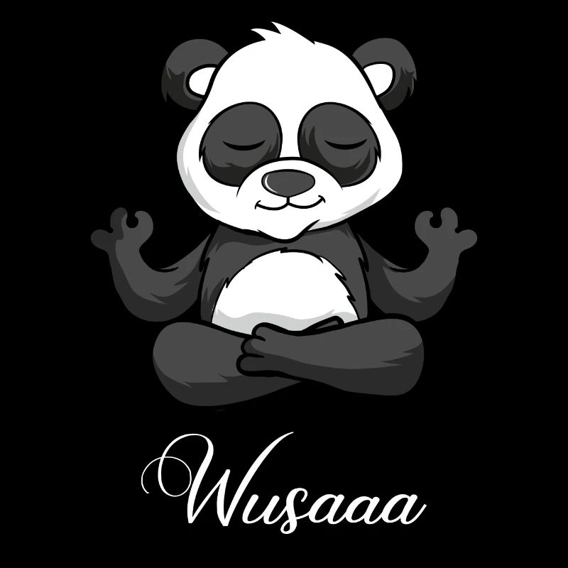 Auszeit Durchatmen Wusaaa Panda