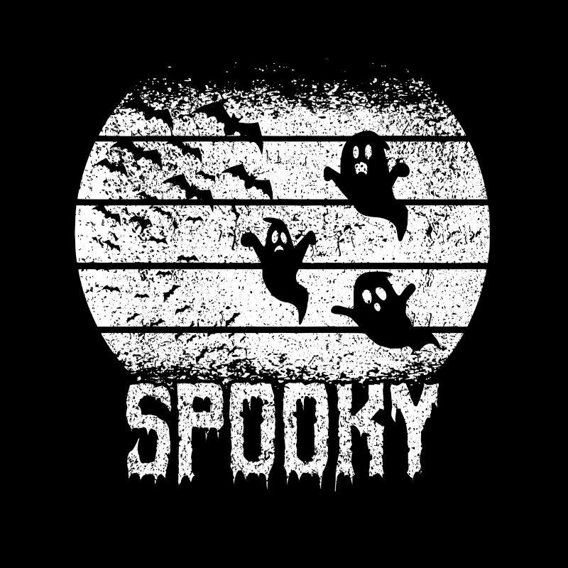 Spooky Full Moon Halloween Night