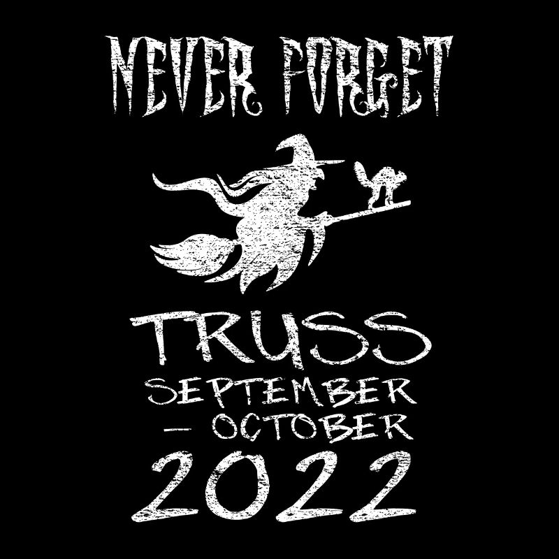 Never Forget Truss 2022 Funny Halloween Witch