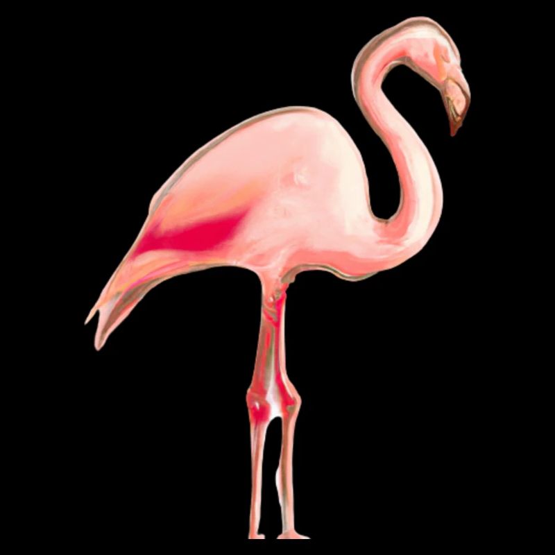 Flamingo Gift Idea pink pink red