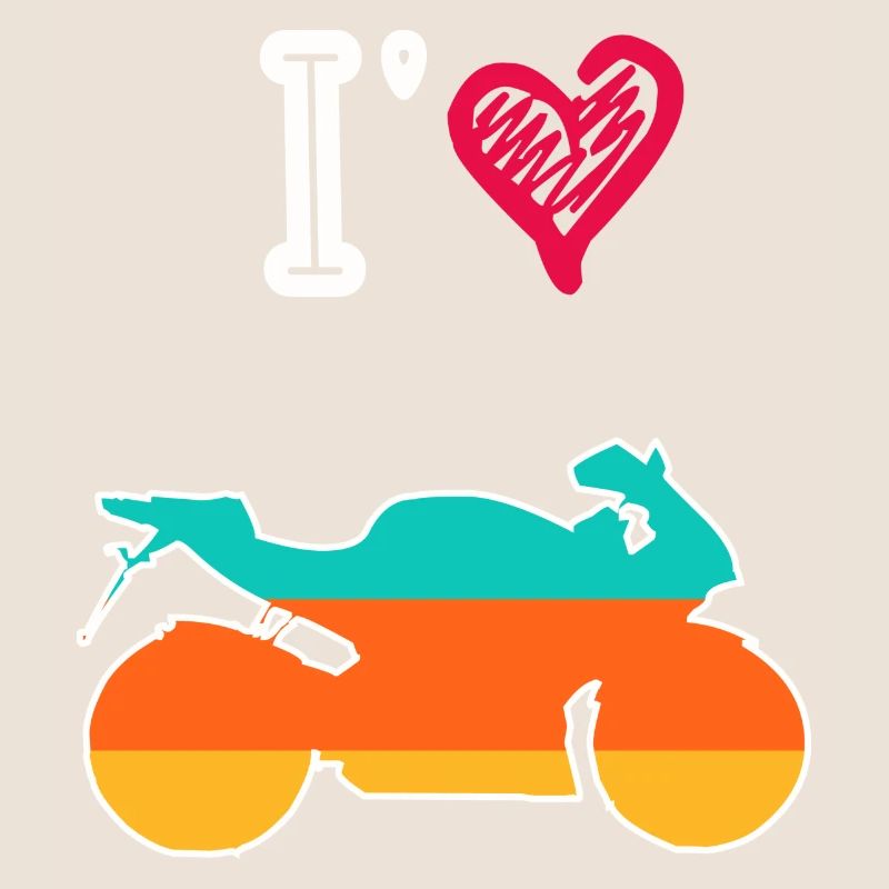 Retro motorcycle