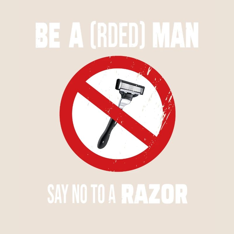 Déclaration de Bart Dites non à un rasoir Bartträger