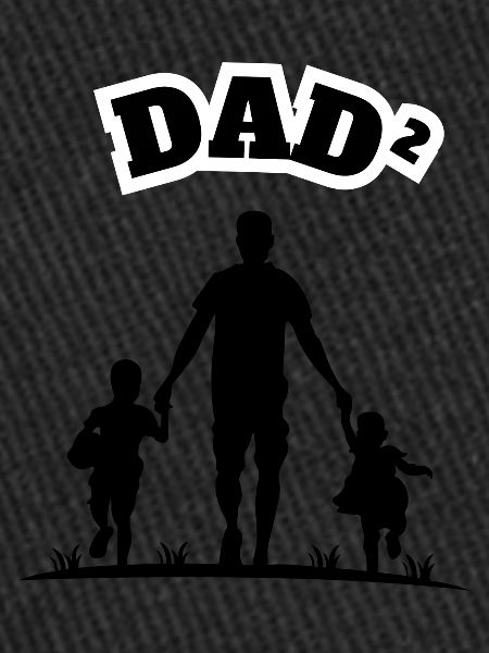 Dad² 2 Children Black