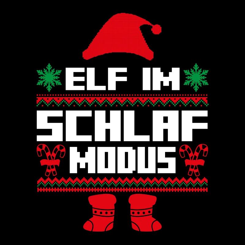Elfe de Noël Elfe endormi de Noël