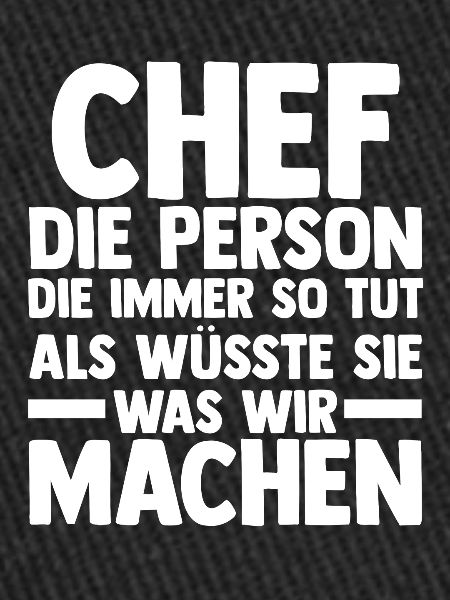 Chef d’équipe Farewell