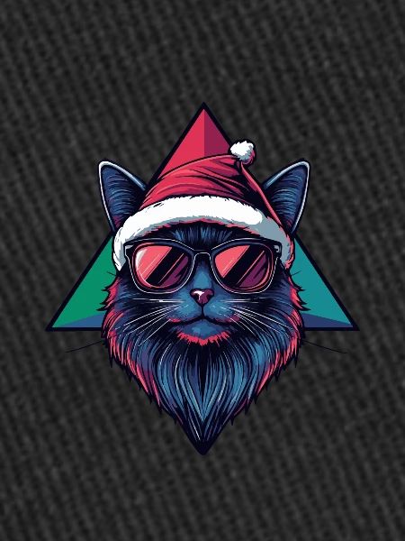 Cat Christmas Cool
