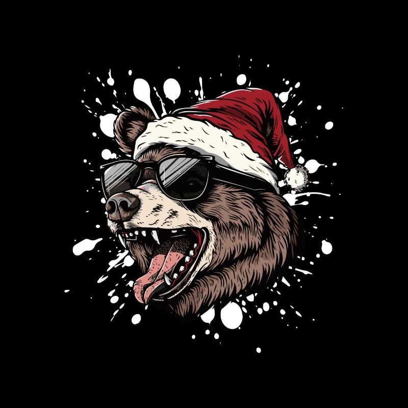 Bear Christmas Funny