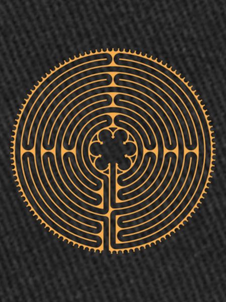 Labyrinthe de Chartres gold