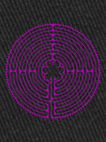 Labyrinthe de Chartres purple