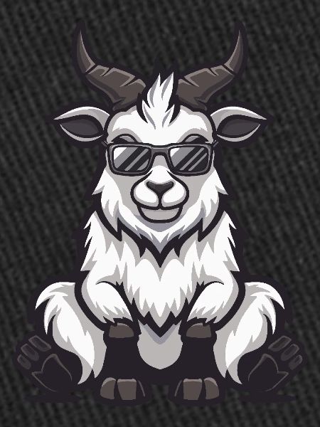 Mountain Goat Cool Comic