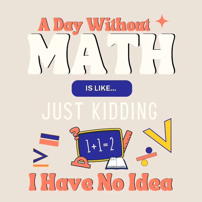 Une journée sans maths, c’est comme... Dicton mathématicien