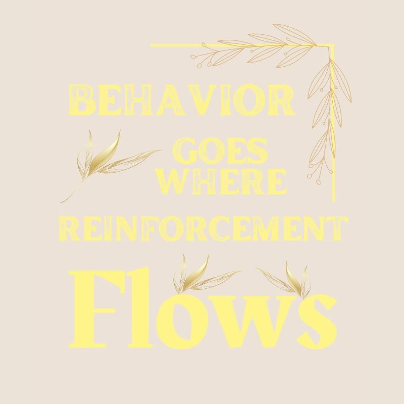 Behavior Goes Where Reinforcement Flows