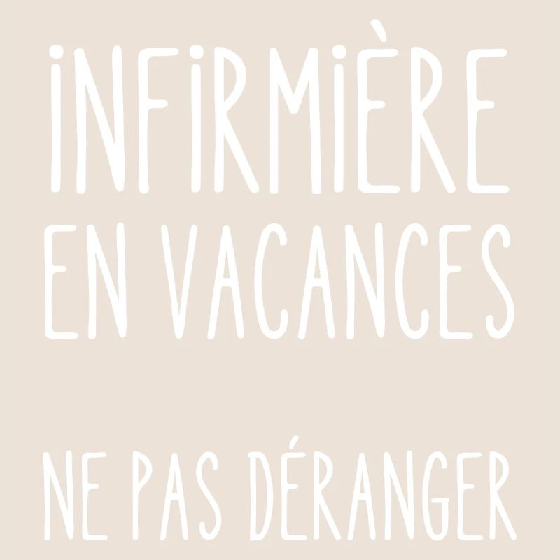 infirmière en vacances