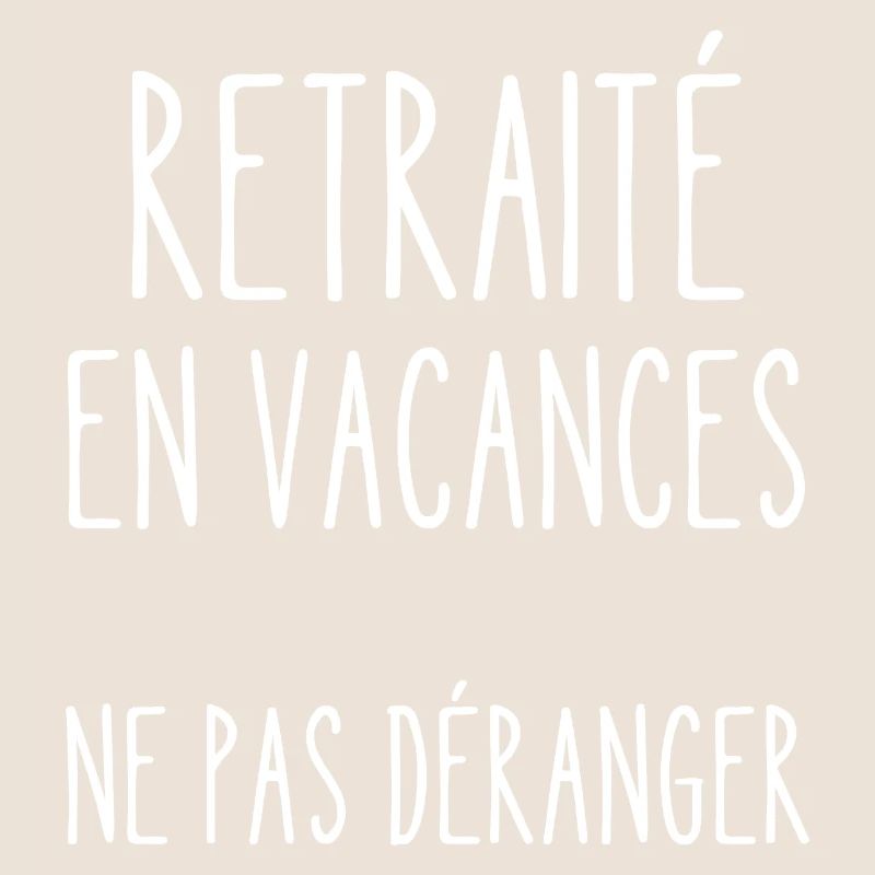 retraité en vacances