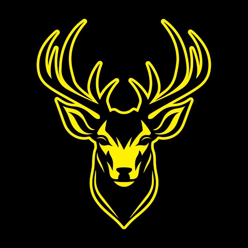 Portrait d’animal cerf