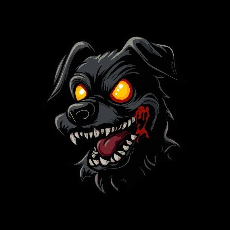 Chien Halloween Zombie