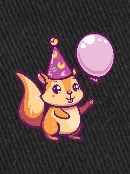 Écureuil Anniversaire Bébé