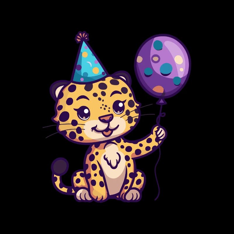 Bébé d’anniversaire léopard
