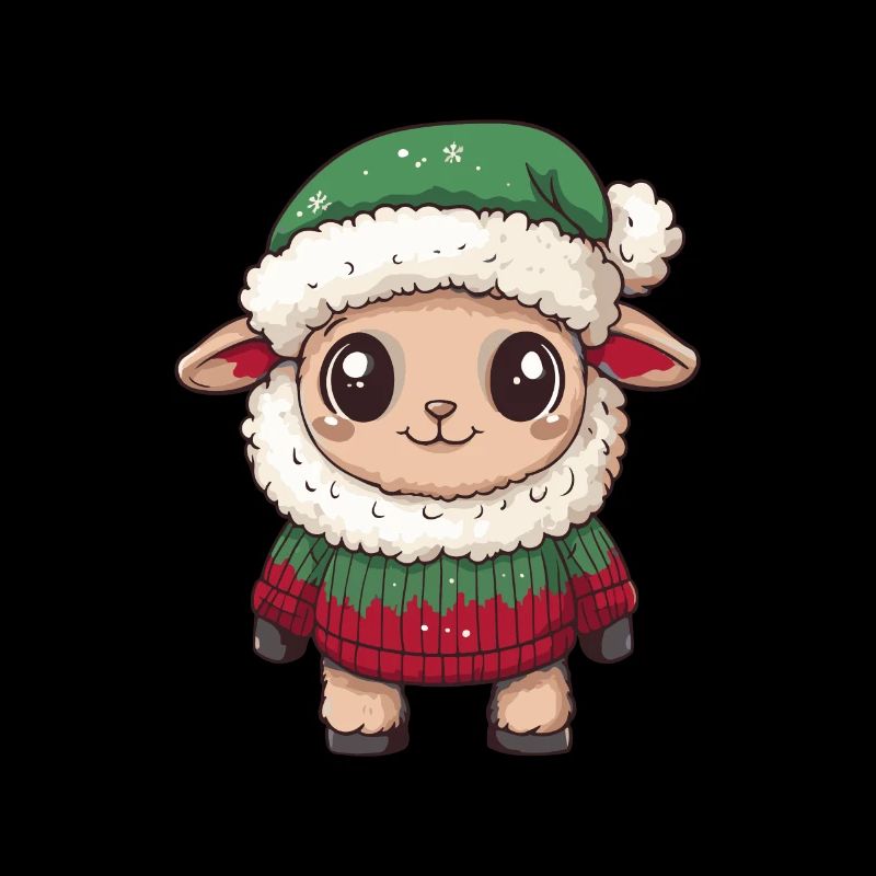 Sheep Christmas Comic