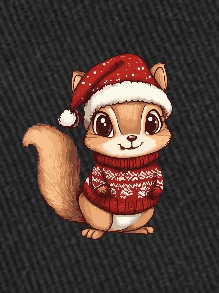 Squirrel Christmas Comic