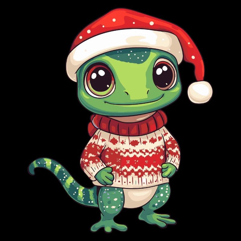 Echse Weihnachten Comic
