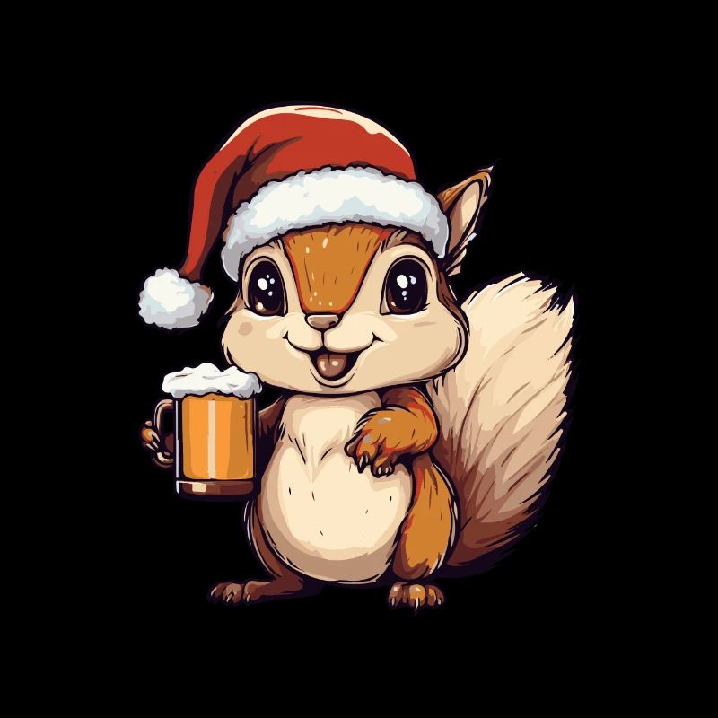 Bière d’écureuil Noël Noël