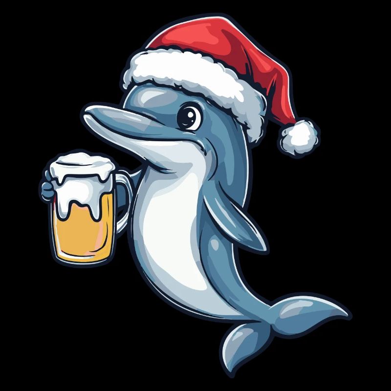 Bière Dolphin Noël