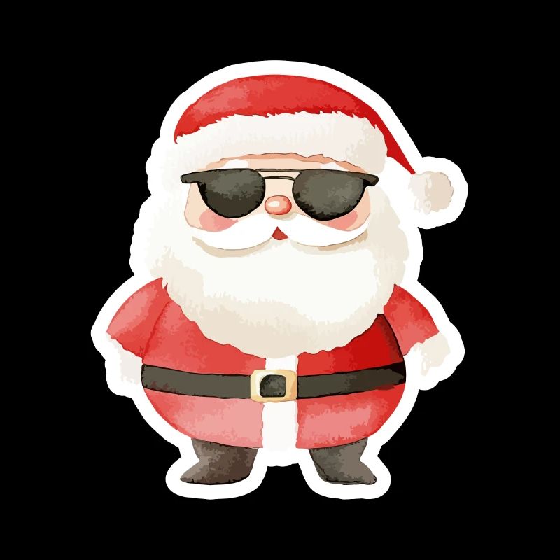 Santa Claus Cool Christmas