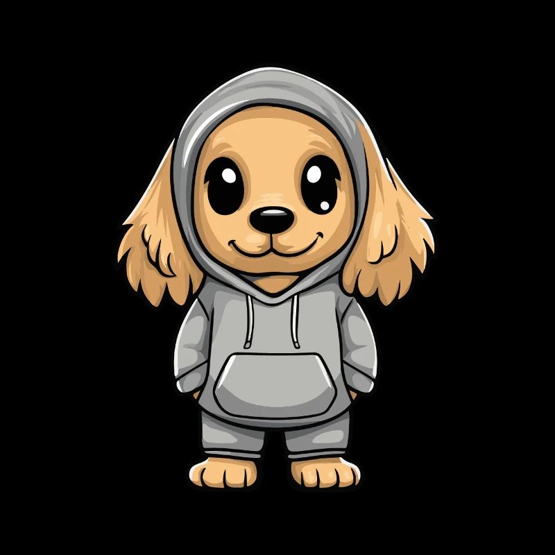 Cocker Spaniel Hund Lustig