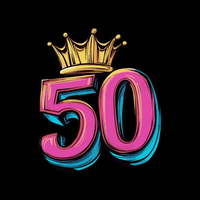 50 Zahl Krone