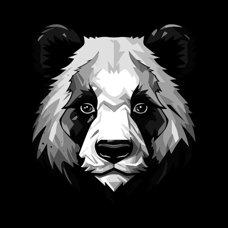 Panda Kopf