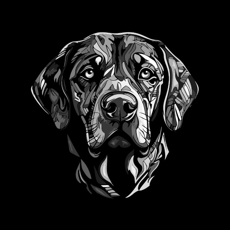 Labrador Hund Kopf