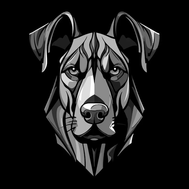Great Dane Hund Kopf