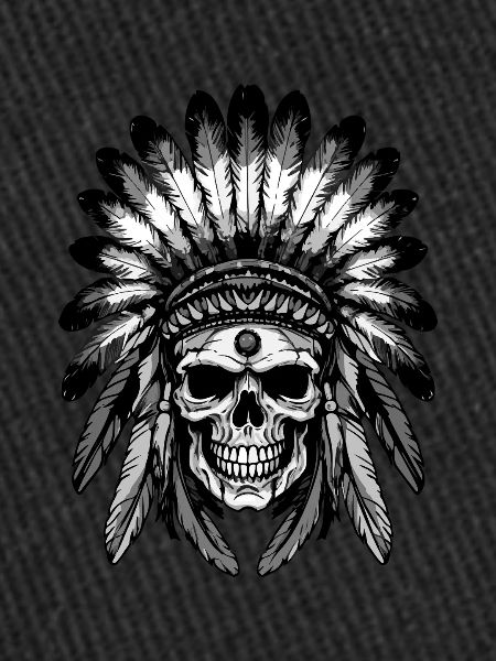 Apache Indian Skull