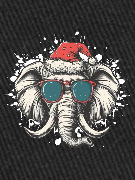 Elephant Christmas Funny
