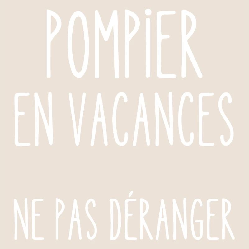 pompier en vacances