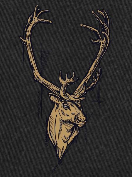golden reindeer