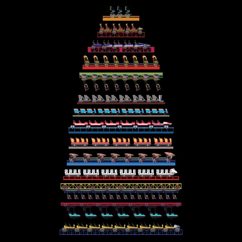 Cedar Point CoasterTrains Design