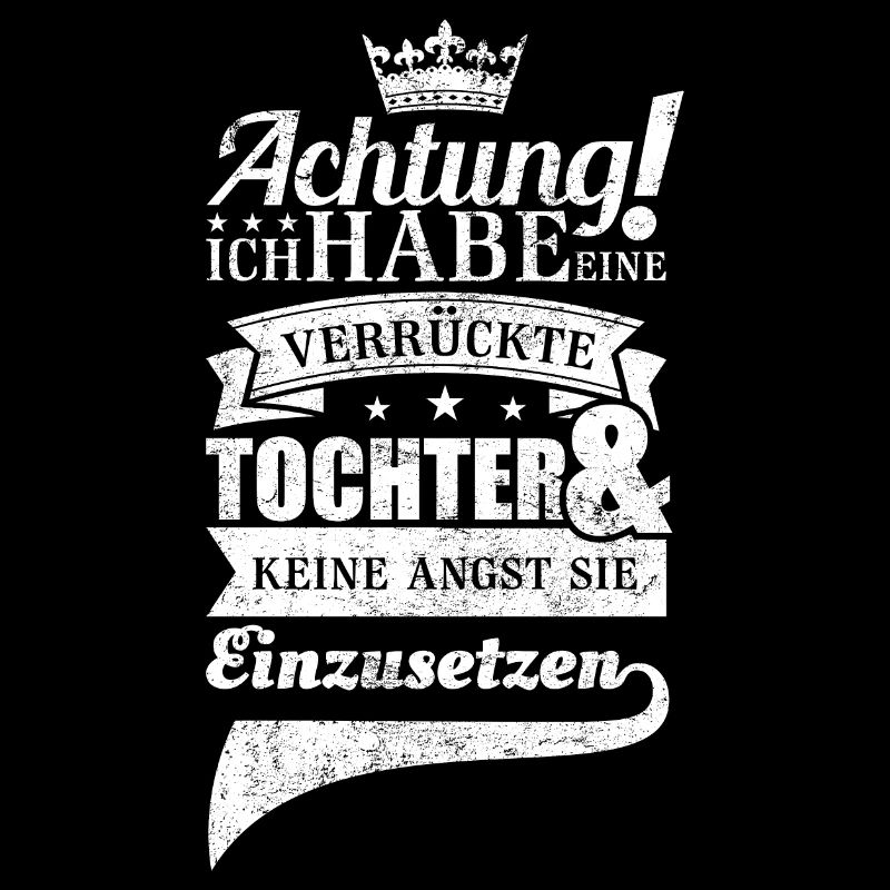Mama Tochter lustiges Sprüche Geschenk