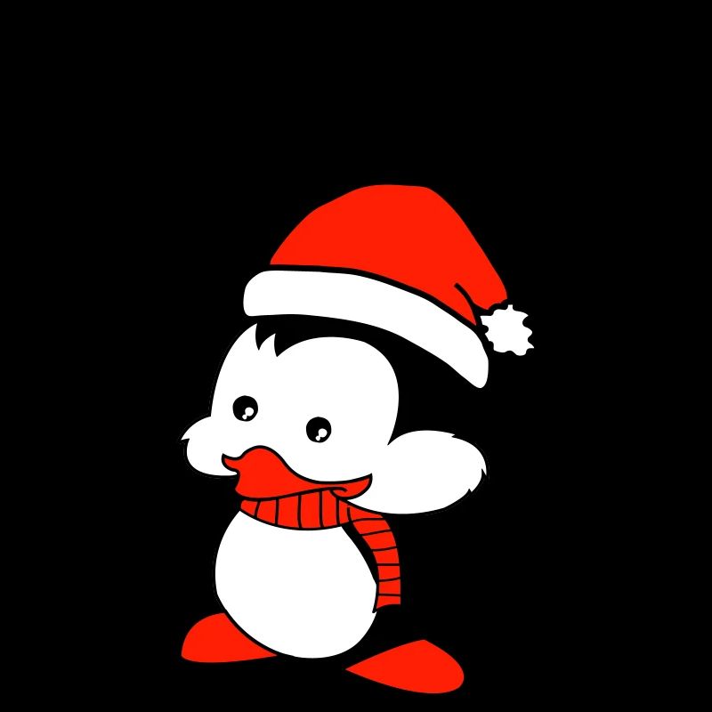 penguin loves Christmas