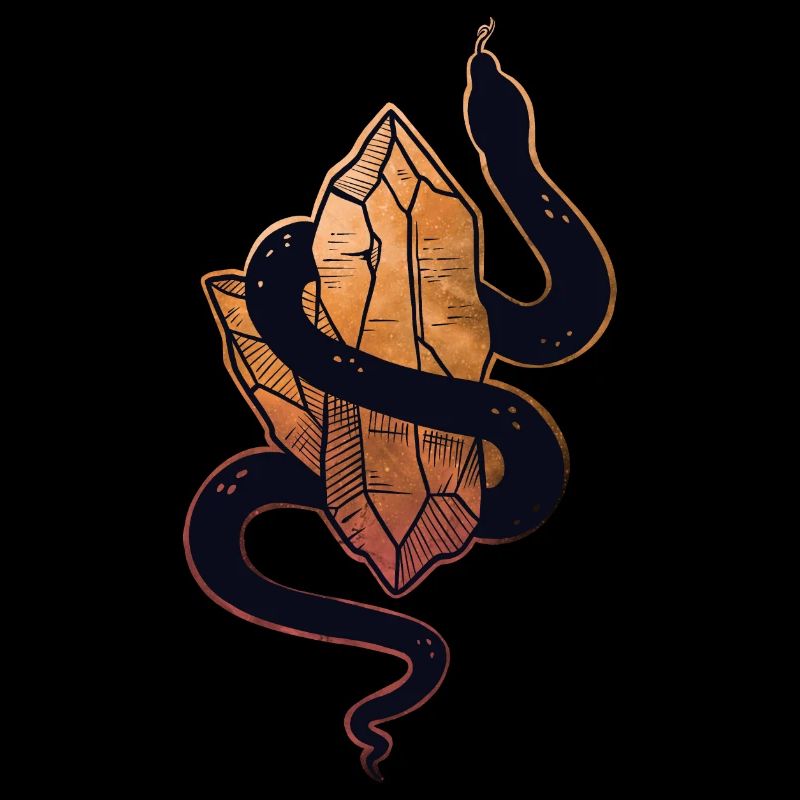 Serpent cristaux