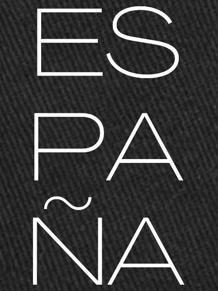 Spain Lettering