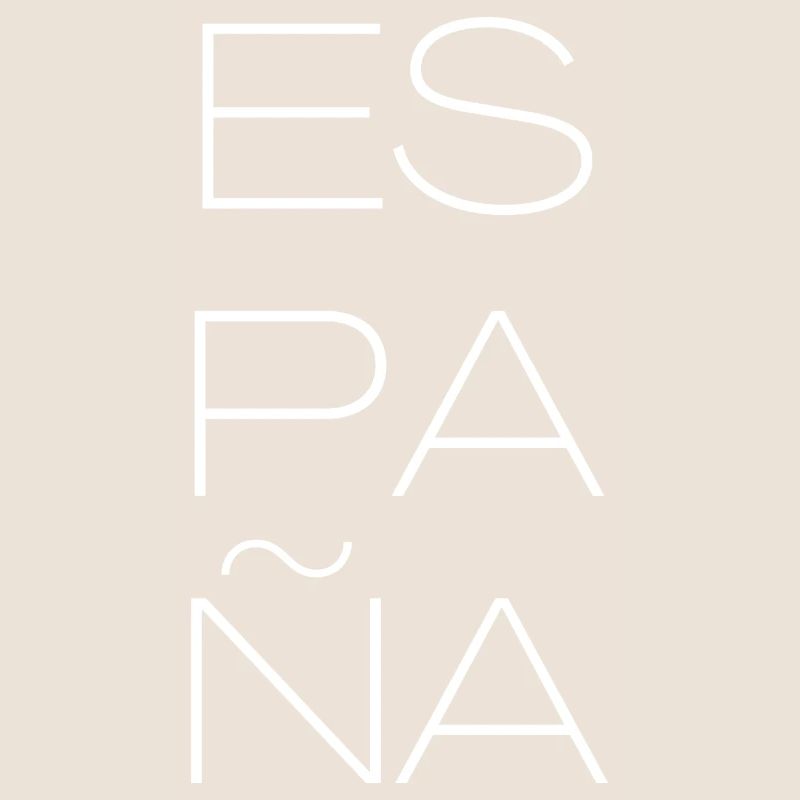 Espagne Lettrage