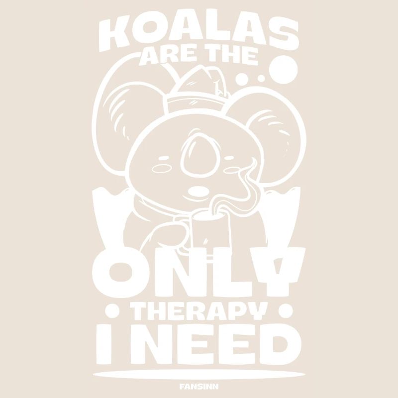 Koala mit Kaffee und Tee Geschenkidee