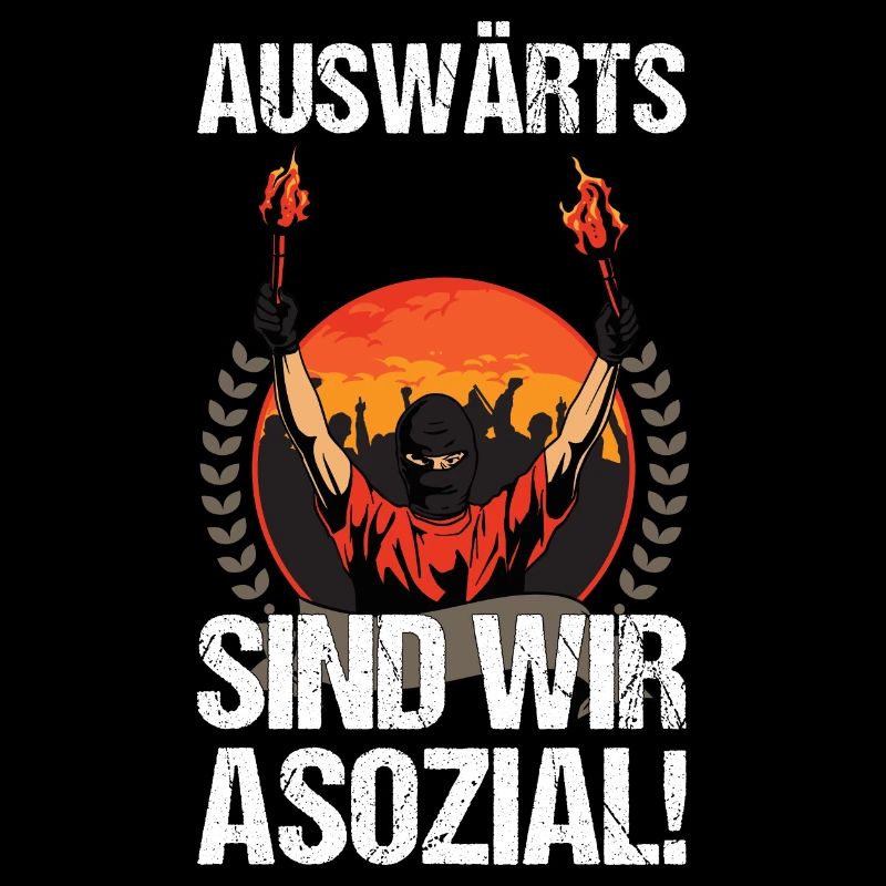 Auswärts Support Fan Pyrotechnik Geschenk