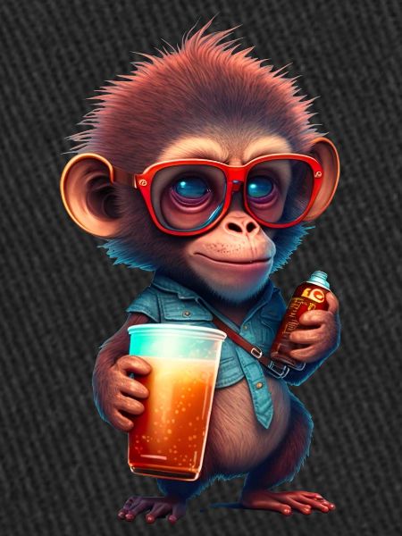 Monkeywithune boisson