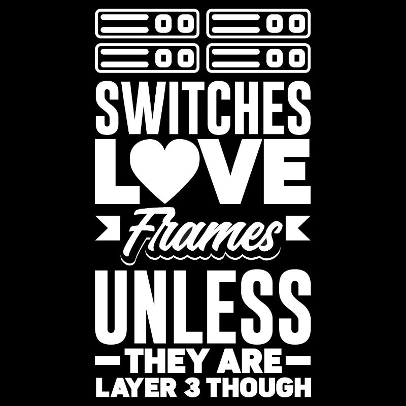 Switches Love Frames Unless They Are Layer 3
