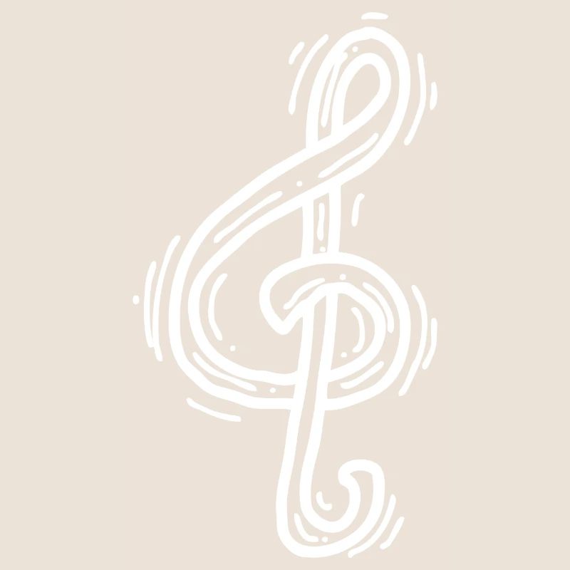 Joyful music note